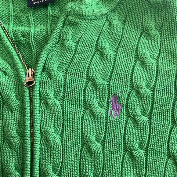 Vintage hooded Ralph Lauren zip up - Picture 3 of 7
